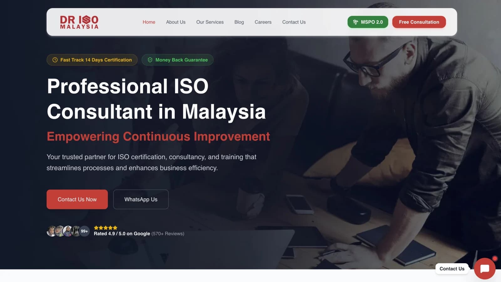 DR ISO Malaysia project screenshot